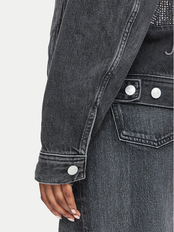Tommy Jeans Tommy Jeans Τζιν μπουφάν Archive Trucker DW0DW23574 Σκούρο γκρι Regular Fit