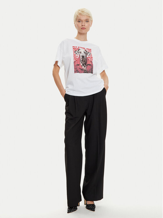 Imperial Imperial T-krekls TV34IGTSRA Balts Regular Fit