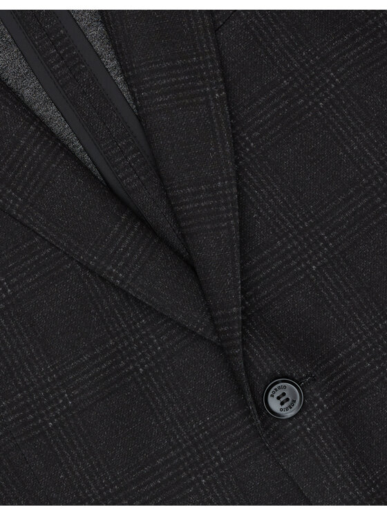 Borgio Borgio Marynarka melizzano Szary Slim Fit