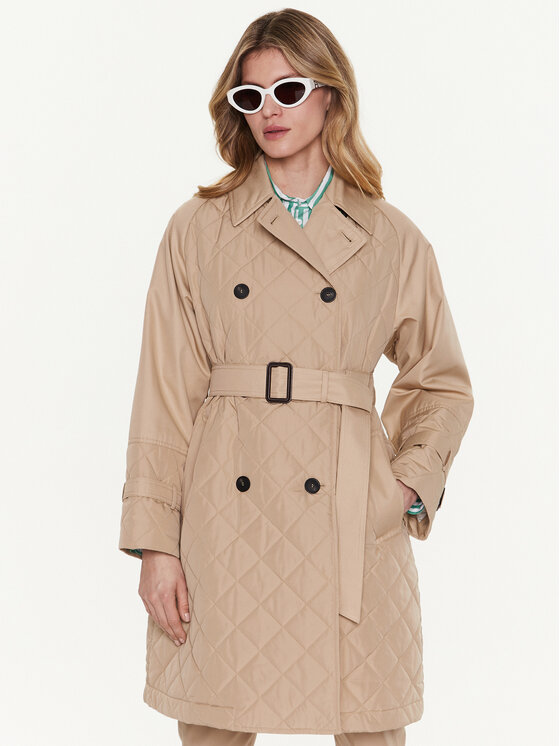 Weekend Max Mara Weekend Max Mara Kurtka przejściowa Ragione 23549101 Beżowy Regular Fit