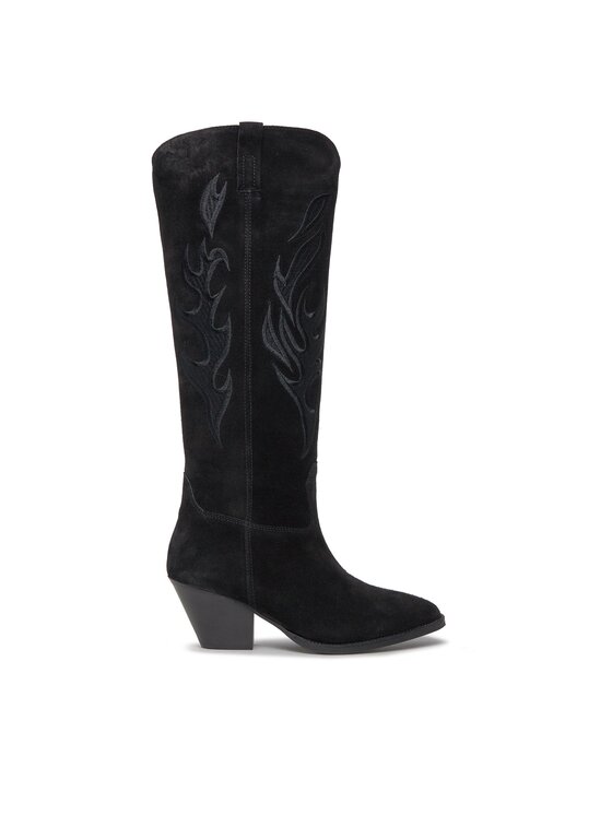 Bronx Bronx Καουμπόικες Μπότες & Μποτάκια High boots 14297-C Μαύρο