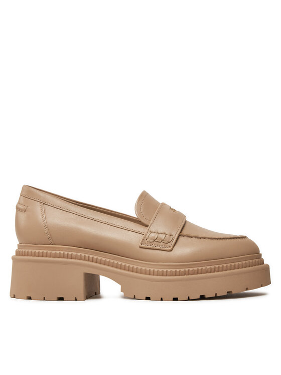 Guess Loafers Finda FLTFIN LEA14 Béžová