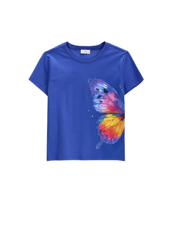 Coccodrillo Coccodrillo T-Shirt ZC6143221VGA-032 Granatowy Regular Fit