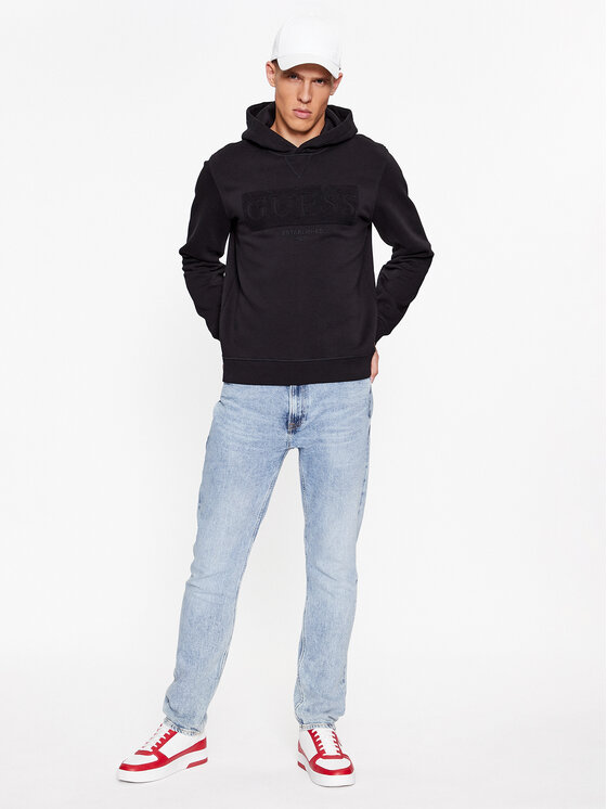 Guess Guess Світшот M3BQ36 K9Z21 Чорний Regular Fit