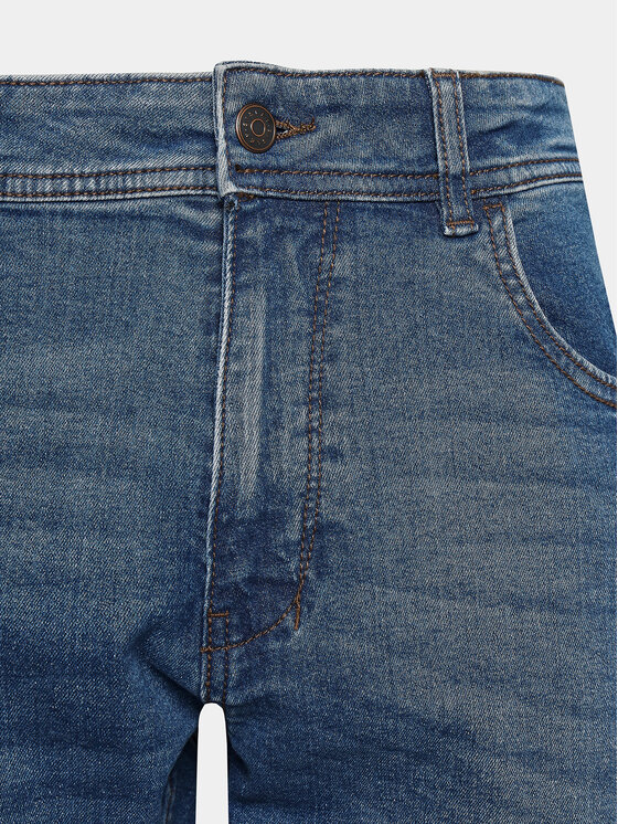 Sisley Sisley Jeans hlače 4MQBSE00O Modra Slim Fit