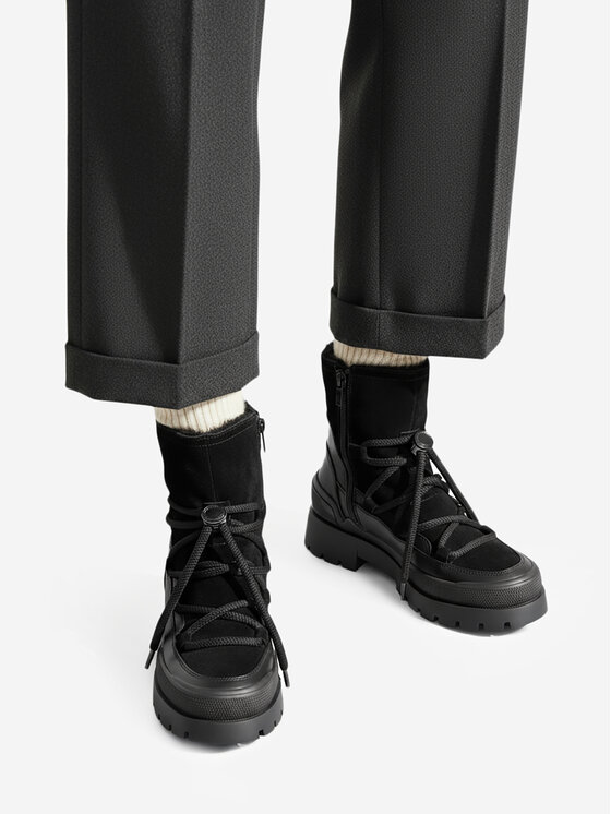 MEXX MEXX Polokozačky CEO-MI001714043W Černá