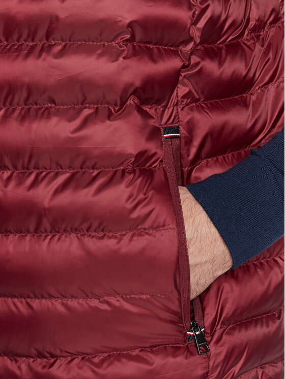 Tommy Hilfiger Tommy Hilfiger Weste MW0MW18762 Rot Regular Fit