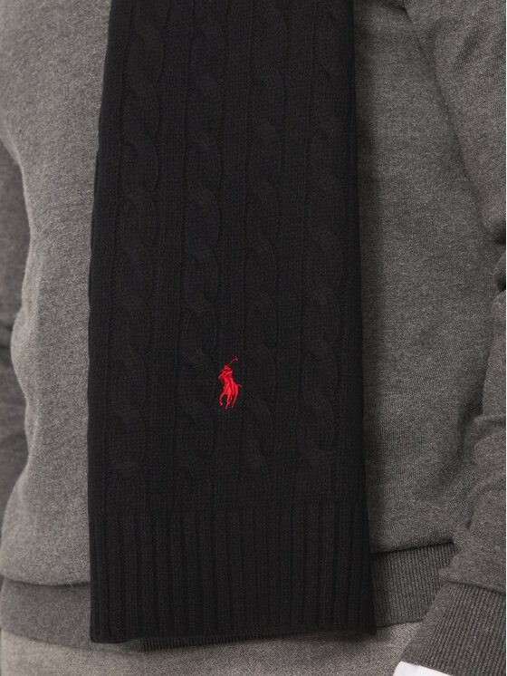 Polo Ralph Lauren Polo Ralph Lauren Κασκόλ 449959345001 Μαύρο