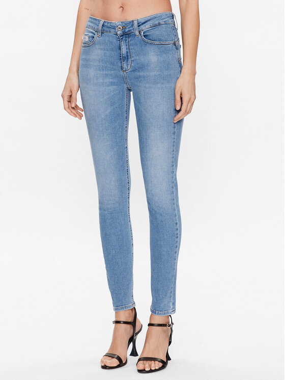 Liu Jo Jeans Hlače UA3013 DS004 Modra Skinny Fit