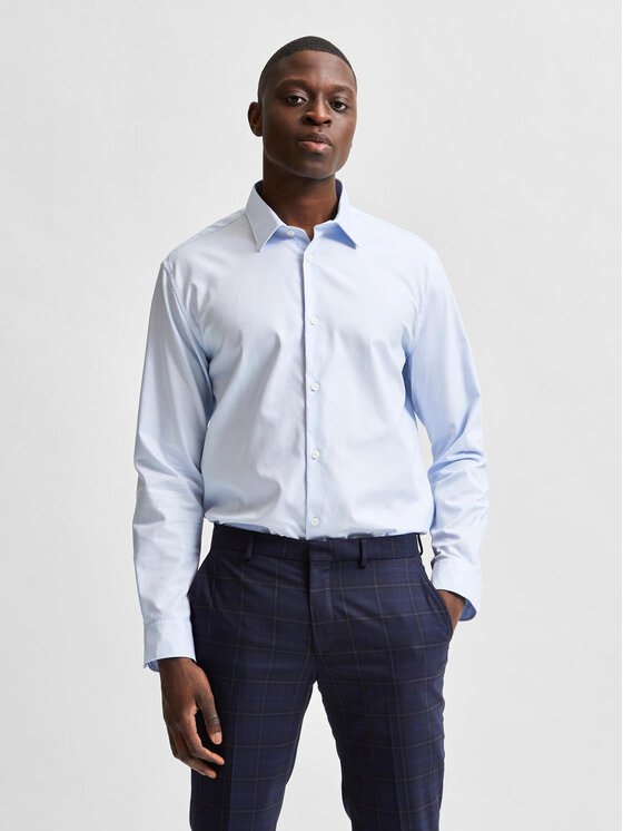 Selected Homme Selected Homme Hemd 16080200 Himmelblau Slim Fit