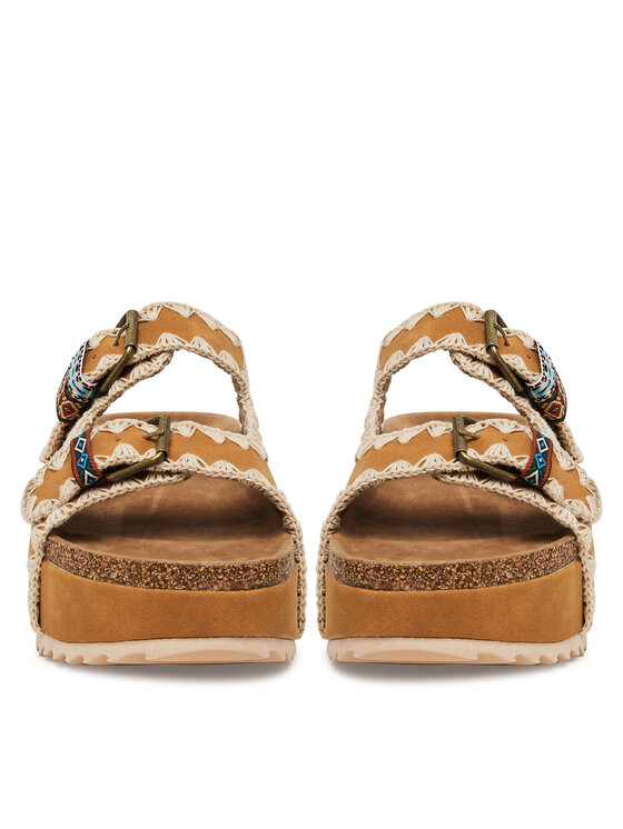 DeeZee DeeZee Šlepetės LB-P1684 Ruda