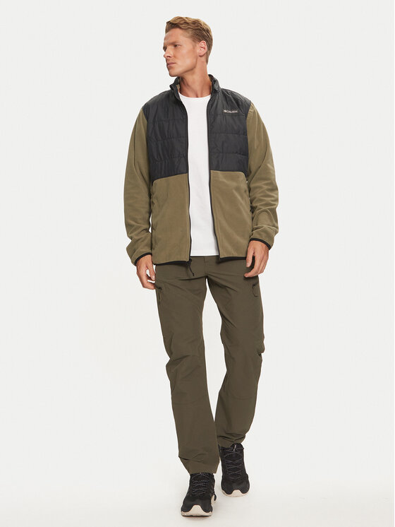 Columbia Columbia Tehnička majica dugih rukava Basin Butte™ 2101761 Zelena Active Fit