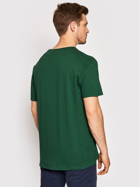 Lacoste Lacoste T-Shirt TH6709 Zielony Regular Fit