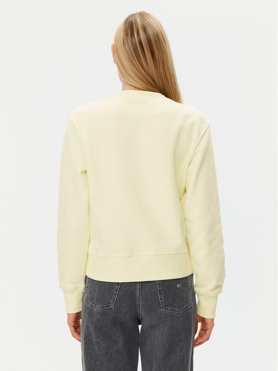 Guess Guess Majica dugih rukava W2YQ16 KBA11 Žuta Regular Fit