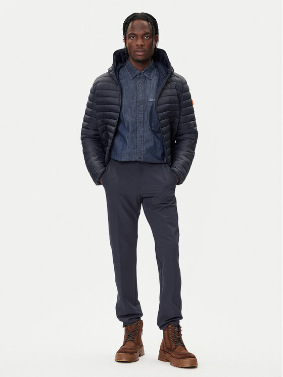 Save The Duck Save The Duck Winterjacke D30650M GIGA21 Dunkelblau Regular Fit