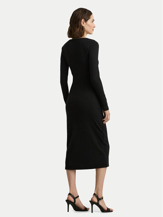LAUREN RALPH LAUREN LAUREN RALPH LAUREN Sukienka codzienna 250940596001 Czarny Slim Fit