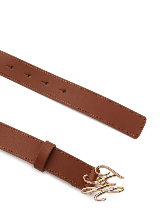 Tommy Hilfiger Tommy Hilfiger Cintura Th Script 3.0 AW0AW18568 Marrone