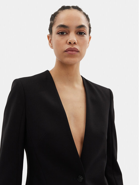 KARL LAGERFELD KARL LAGERFELD Švarkas 241W1402 Juoda Slim Fit