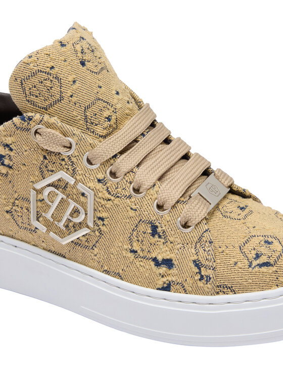 PHILIPP PLEIN PHILIPP PLEIN Sneakersy 29932 Brązowy