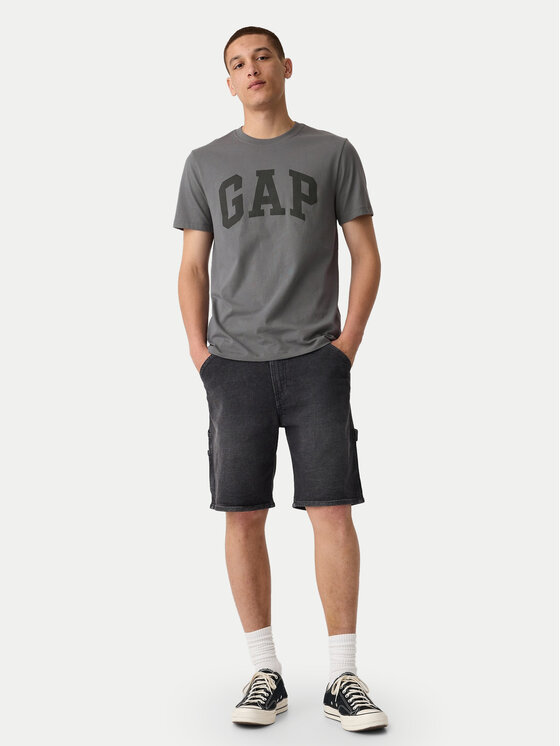 Gap Gap T-Shirt 856659-12 Grau Regular Fit