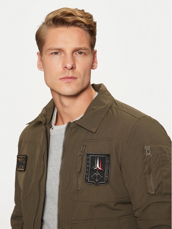 Aeronautica Militare Aeronautica Militare Bomber 242AB2106CT3151 Kaki Regular Fit