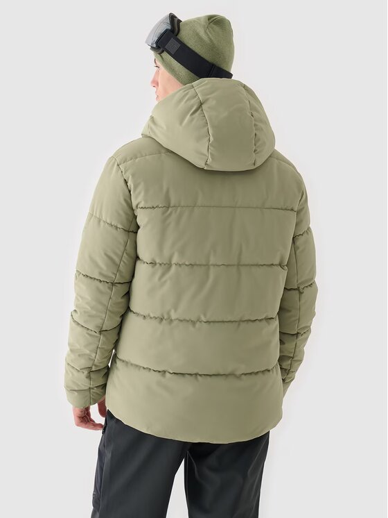 4F 4F Kurtka narciarska 4FWAW24TTJAM580-43S Zielony Regular Fit