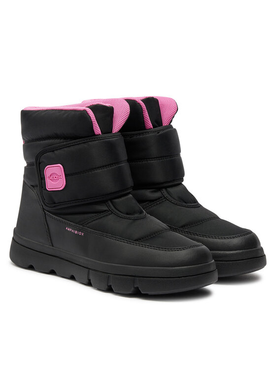 Geox Geox Cizme de zăpadă Willaboom  J46HWC 0FU54 C0922 D Negru