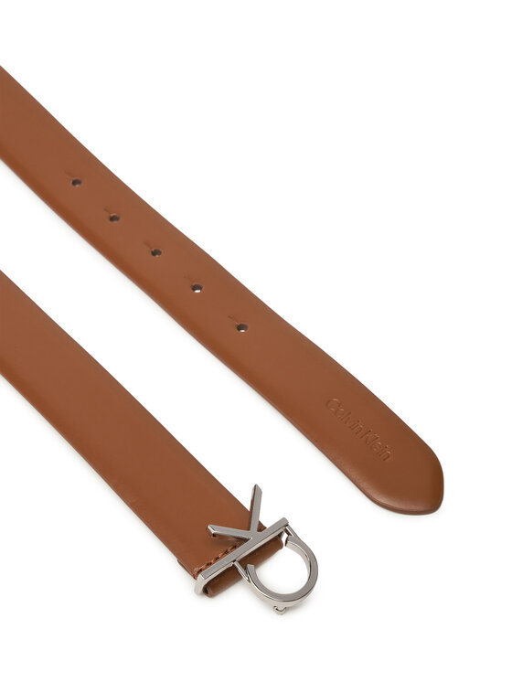 Calvin Klein Calvin Klein Ženski pas Ck Buckle Belt 3.0_Smooth K60K613156 Rjava