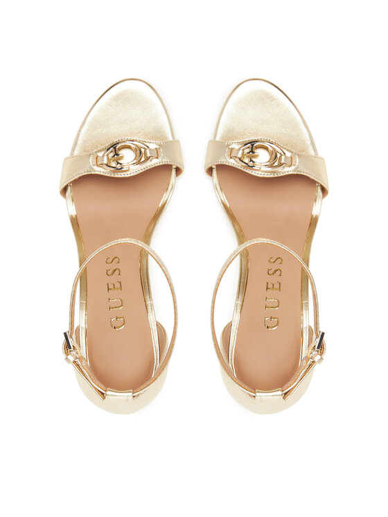 Guess Guess Sandale FLTKAB LEM03 Zlatna
