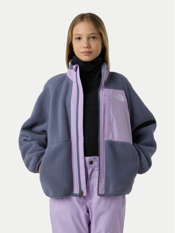 The North Face The North Face Polár kabát Yumiori NF0A8AZH Lila Relaxed Fit