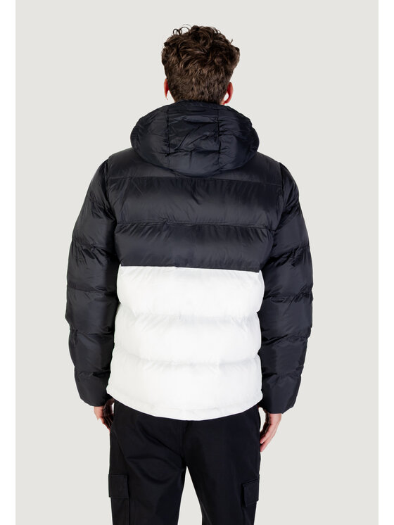 Calvin Klein Jeans Calvin Klein Jeans Μπουφάν πουπουλένιο LS NYLON COLOR BOCK Λευκό Casual Fit