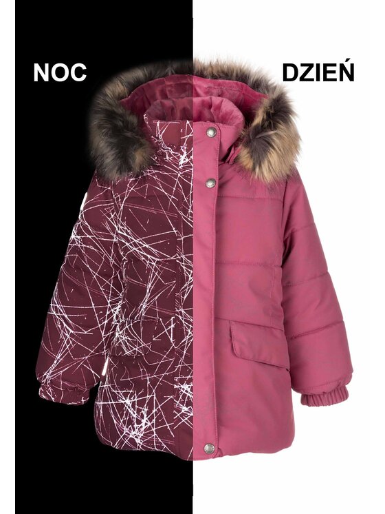 Lenne Lenne Kurtka anorak 22329-6010 Fioletowy Basic Fit