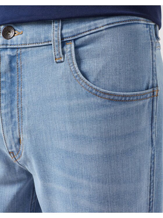 Wrangler Wrangler Jeansy REGULAR FIT Niebieski Straight Fit