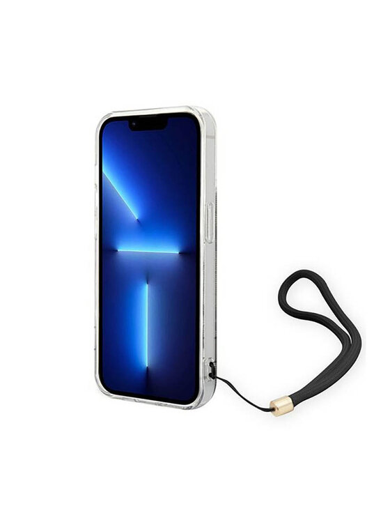 Guess Guess Etui na telefon 4G Print Cord Brązowy