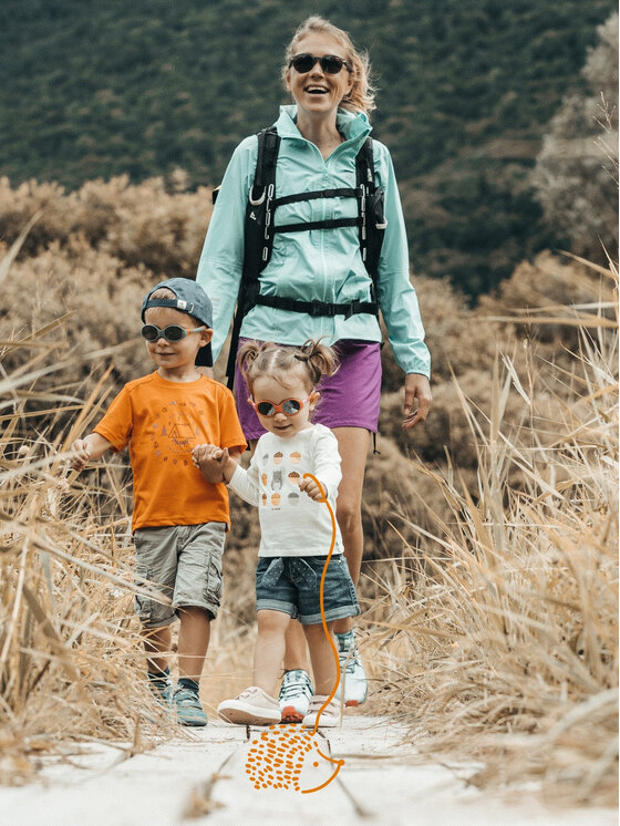 Julbo Julbo Okulary przeciwsłoneczne dziecięce LOOP M Różowy