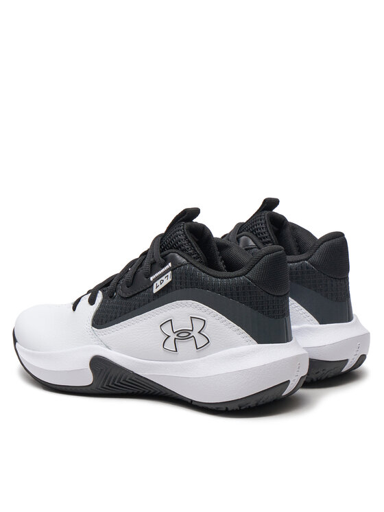 Under Armour Under Armour Обувки за баскетбол Grade School UA Lockdown 7 3028513 Бял