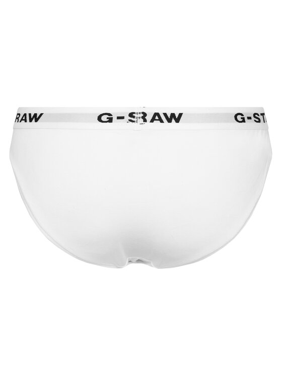 G-Star Raw G-Star Raw Komplektas: 3 klasikinių kelnaičių poros D23775-D516 Balta