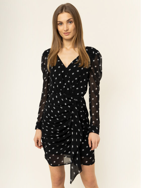 Guess Guess Poletna obleka W01K74 WCLS0 Črna Slim Fit