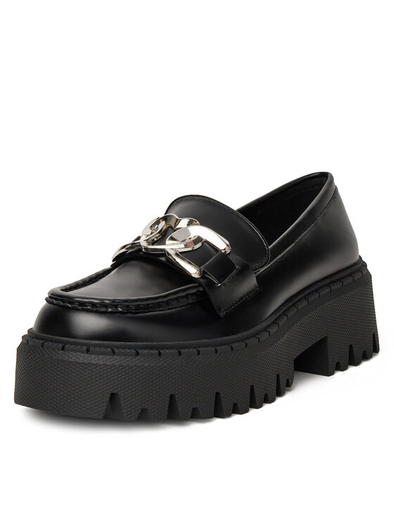 DeeZee DeeZee Loafersy 25365-7 Czarny