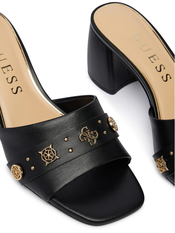 Guess Guess Şlapi FLJGAU ELE03 Negru