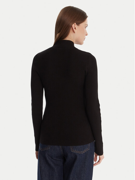 DKNY DKNY Пуловер P5MSAY01 Черен Slim Fit