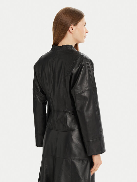 Marella Marella Odinė striukė Daily 2513441041 Juoda Regular Fit