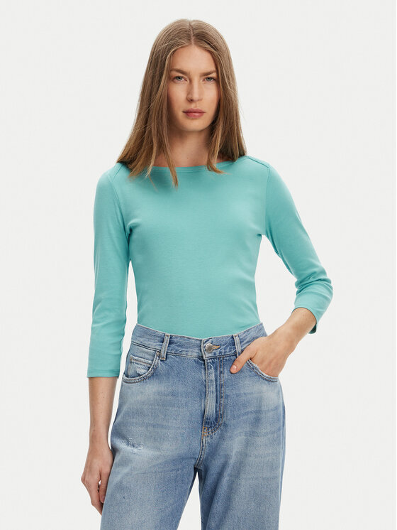 United Colors Of Benetton United Colors Of Benetton Bluse 3GA2E16A1 Grün Regular Fit