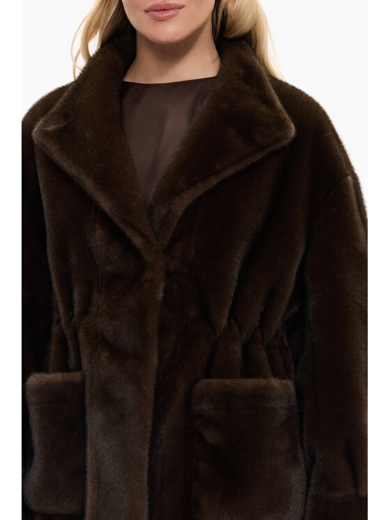 Deni Cler Milano Deni Cler Milano Kurtka przejściowa T-DC-9064-F5-76-78-1 Brązowy Regular Fit