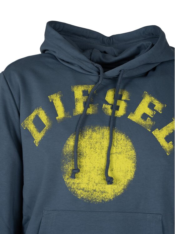 Diesel Diesel Mikina A08692-0HAYT Modrá Regular Fit