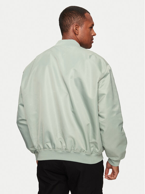 Calvin Klein Jeans Calvin Klein Jeans Kurtka bomber J30J325110 Zielony Relaxed Fit