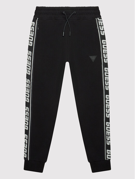 Guess Guess Jogginghose L2YQ48 K6ZS1 Schwarz Regular Fit