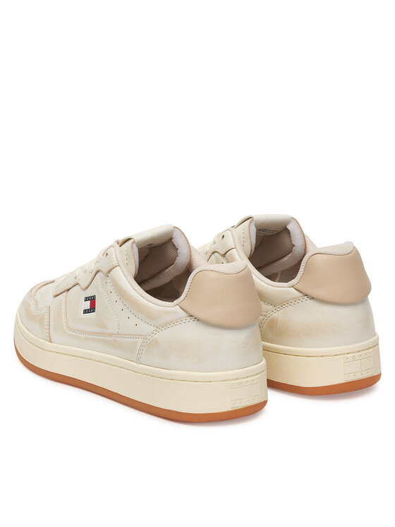 Tommy Jeans Tommy Jeans Sneakersy Archive '98 Court EN0EN02984 Béžová