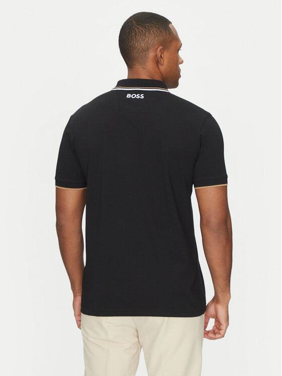 BOSS BOSS Polokošile Paddy Pro 50469102 Černá Regular Fit