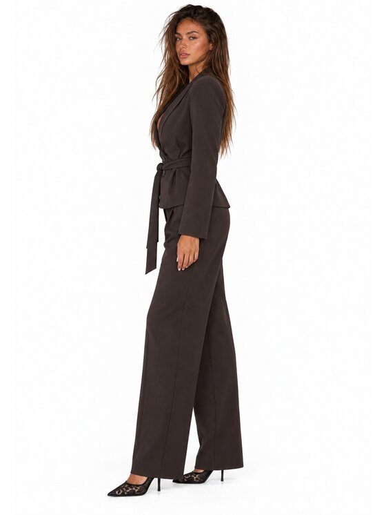 Agatha Studio Agatha Studio Garnitur A26ZF-KZ-K01 Brązowy Oversize